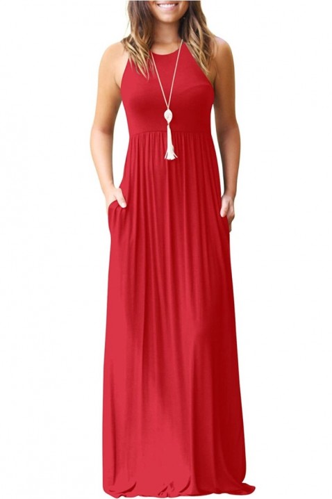 Фустан KARDAMONA RED, Боја: црвена, IVET.MK - Твојата онлајн продавница