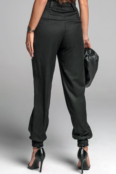Панталони RITIANA BLACK, Боја: црна, IVET.MK - Твојата онлајн продавница