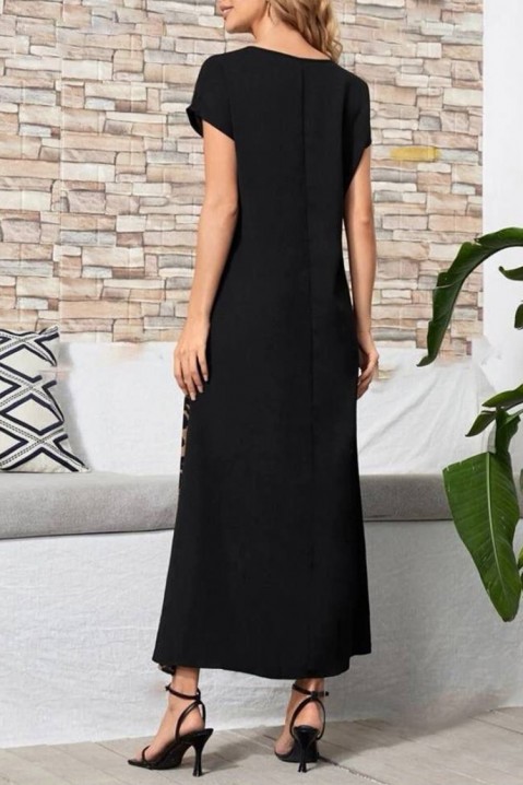 Фустан RETIOLFA, Боја: црна, IVET.MK - Твојата онлајн продавница