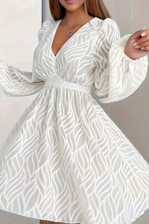 Фустан BELOSARA, Боја: бела, IVET.MK - Твојата онлајн продавница