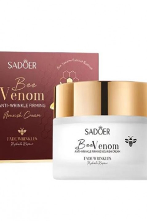 Крем за зацврстување на лицето SADOER Bee Venom Essence CreamIVET.MK - Твојата онлајн продавница