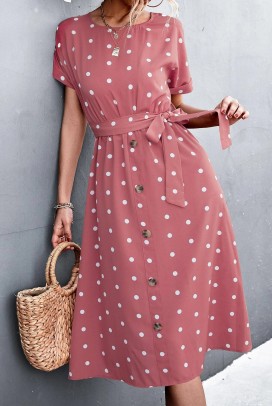 фустан VEROLMA PINK