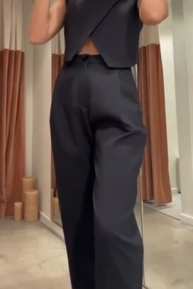 панталони GEOMELPA BLACK