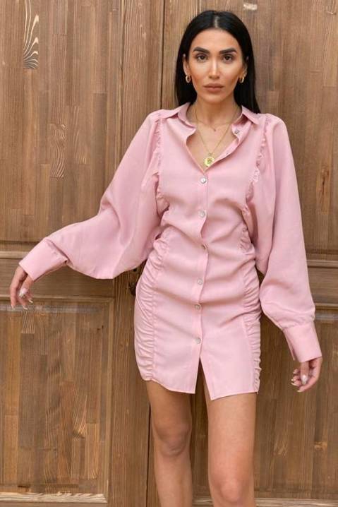 Фустан ADESINA PINK, Боја: розова, IVET.MK - Твојата онлајн продавница