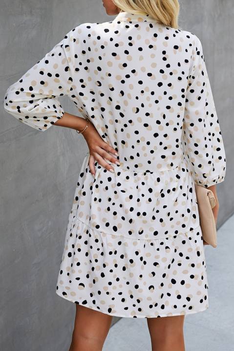 Фустан RUFISA WHITE, Боја: повеќебојна, IVET.MK - Твојата онлајн продавница