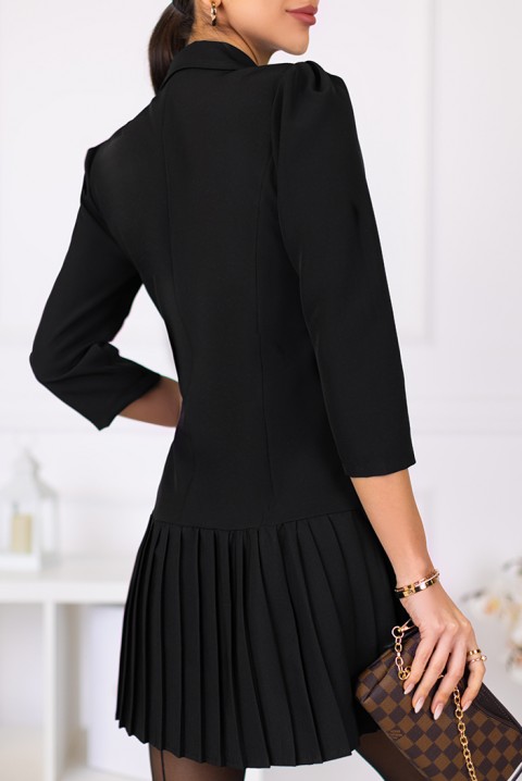 Фустан KRISTINA BLACK, Боја: црна, IVET.MK - Твојата онлајн продавница