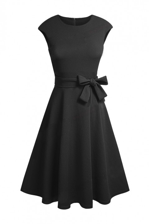 Фустан SALMELDA BLACK, Боја: црна, IVET.MK - Твојата онлајн продавница