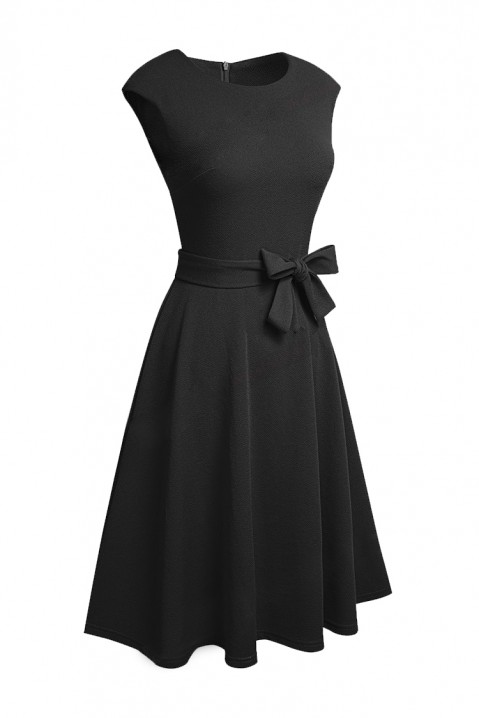 Фустан SALMELDA BLACK, Боја: црна, IVET.MK - Твојата онлајн продавница