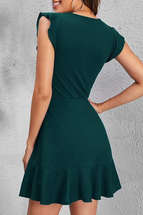 Фустан FRIZELDA GREEN, Боја: зелена, IVET.MK - Твојата онлајн продавница