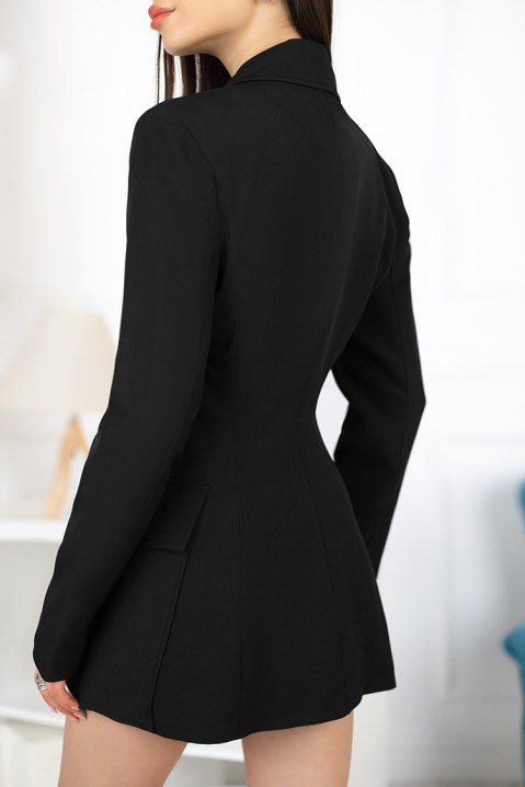 Фустан SESTIMA, Боја: црна, IVET.MK - Твојата онлајн продавница