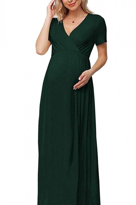 Фустан за трудници VERDONA GREEN, Боја: зелена, IVET.MK - Твојата онлајн продавница