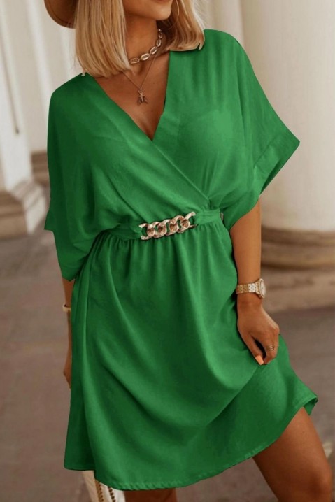 Фустан ERMELDA GREEN, Боја: зелена, IVET.MK - Твојата онлајн продавница