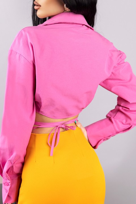 Женска кошула ZEDALA PINK, Боја: розова, IVET.MK - Твојата онлајн продавница