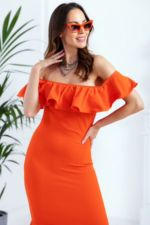 Фустан FONBOLA ORANGE, Боја: портокалова, IVET.MK - Твојата онлајн продавница
