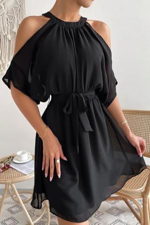 Фустан GRIZELDA, Боја: црна, IVET.MK - Твојата онлајн продавница