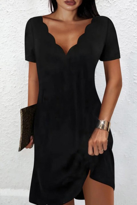 Фустан ROTILA, Боја: црна, IVET.MK - Твојата онлајн продавница