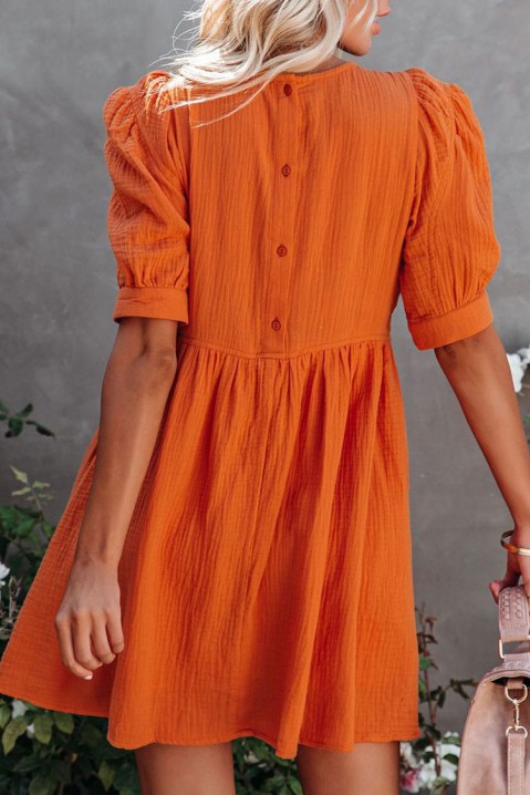 Фустан BELHOMA ORANGE, Боја: портокалова, IVET.MK - Твојата онлајн продавница