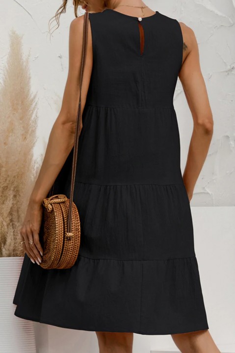 Фустан LOGERA, Боја: црна, IVET.MK - Твојата онлајн продавница