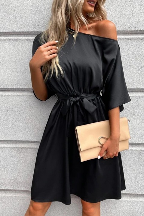 Фустан SEZALDA, Боја: црна, IVET.MK - Твојата онлајн продавница