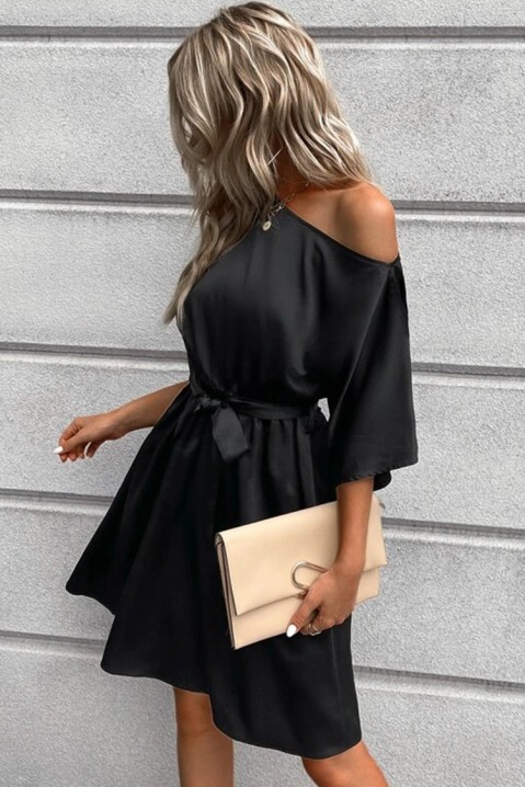 Фустан SEZALDA, Боја: црна, IVET.MK - Твојата онлајн продавница