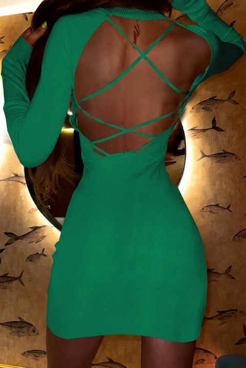 Фустан PEREDA GREEN, Боја: зелена, IVET.MK - Твојата онлајн продавница