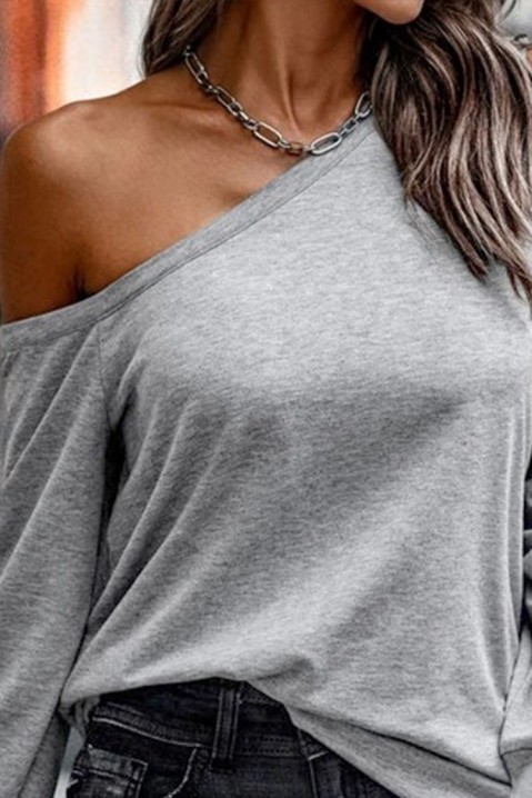 Женска блуза RONELA, Боја: сива, IVET.MK - Твојата онлајн продавница