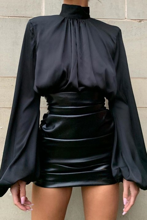 Фустан LUNITA BLACK, Боја: црна, IVET.MK - Твојата онлајн продавница