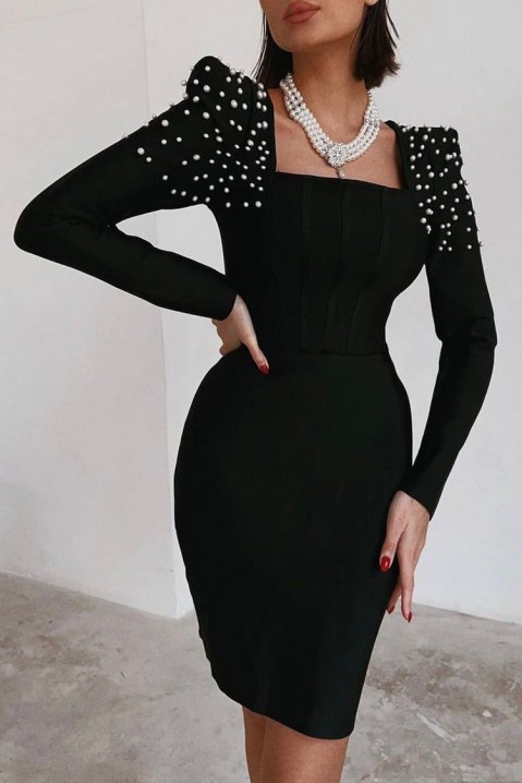 Фустан BOLMERA, Боја: црна, IVET.MK - Твојата онлајн продавница