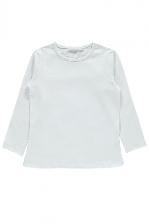 Блуза за девојчиња ASHANTY WHITE, Боја: бела, IVET.MK - Твојата онлајн продавница