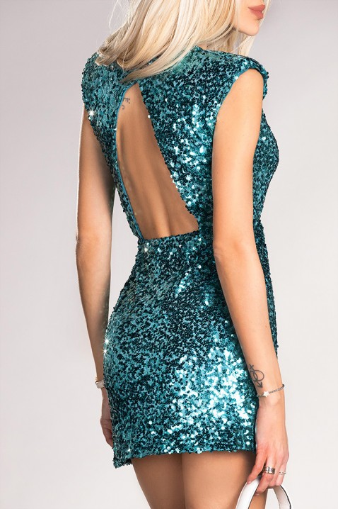 Фустан BLESIDA TURQUA, Боја: тиркизна, IVET.MK - Твојата онлајн продавница