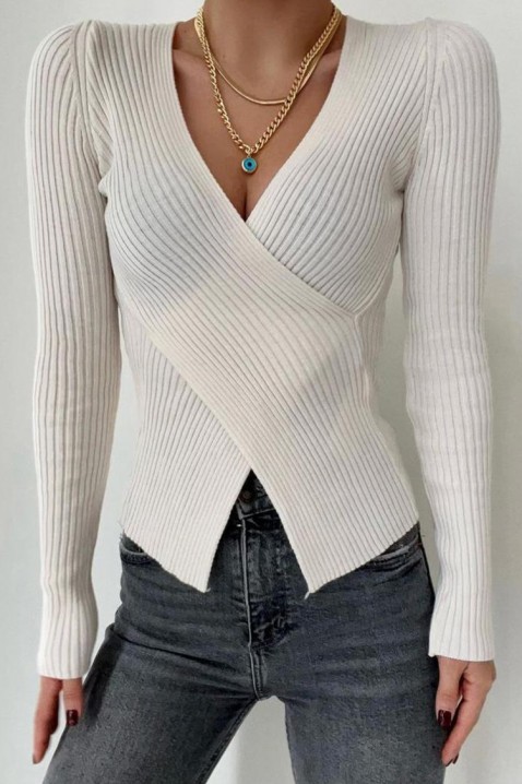 Женска блуза FENIFA WHITE, Боја: бела, IVET.MK - Твојата онлајн продавница