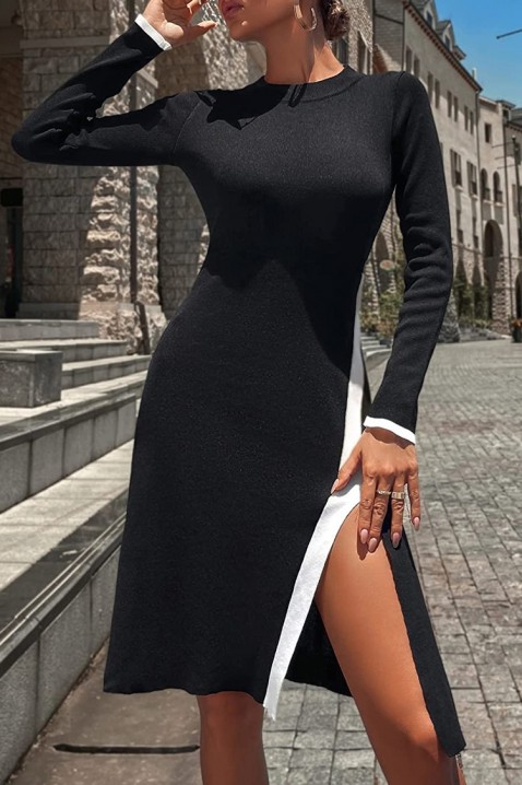 Фустан MIDIRA BLACK, Боја: црна, IVET.MK - Твојата онлајн продавница