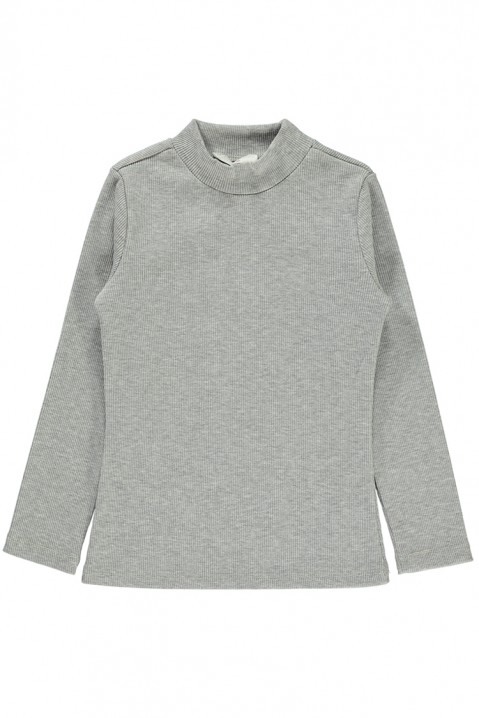 Блуза за девојчиња PUDRENA GREY, Боја: сива, IVET.MK - Твојата онлајн продавница