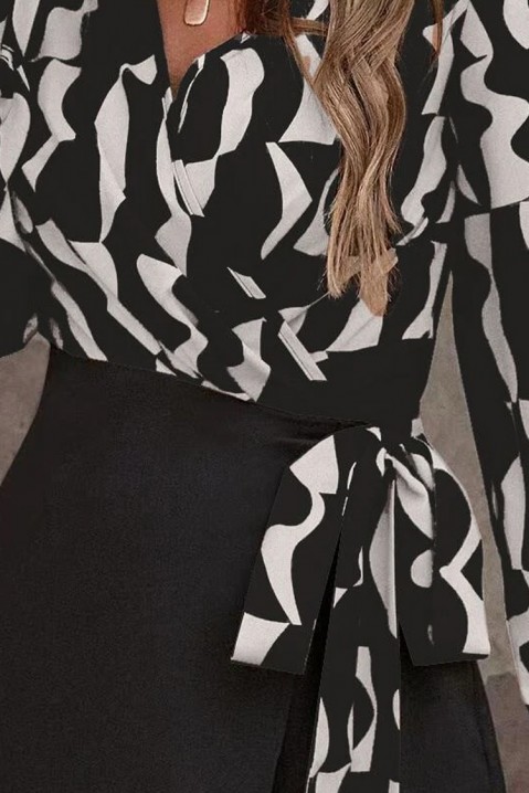 Фустан BERIADA, Боја: црна, IVET.MK - Твојата онлајн продавница