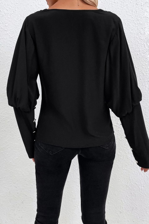 Женска блуза KUINSI, Боја: црна, IVET.MK - Твојата онлајн продавница
