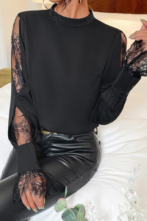 Женска блуза GERELOMA, Боја: црна, IVET.MK - Твојата онлајн продавница
