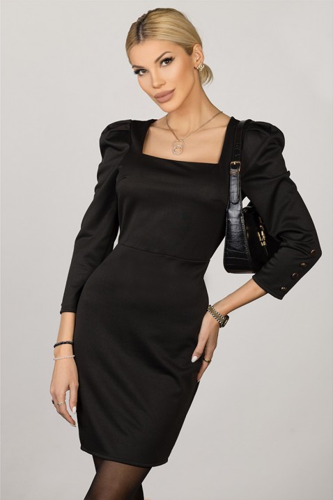 Фустан SABAKA BLACK, Боја: црна, IVET.MK - Твојата онлајн продавница