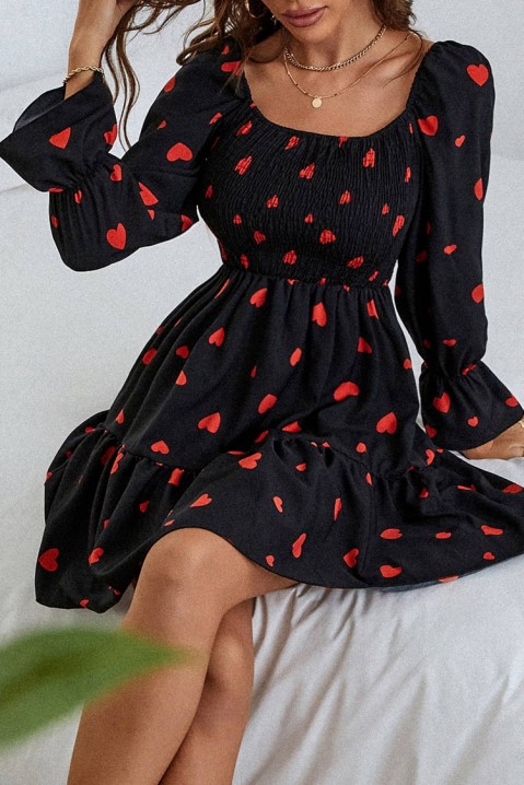 Фустан JADZIA, Боја: црна, IVET.MK - Твојата онлајн продавница