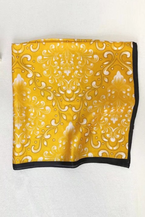 Марама ORPHELIA 70x70 cm, Боја: жолта, IVET.MK - Твојата онлајн продавница