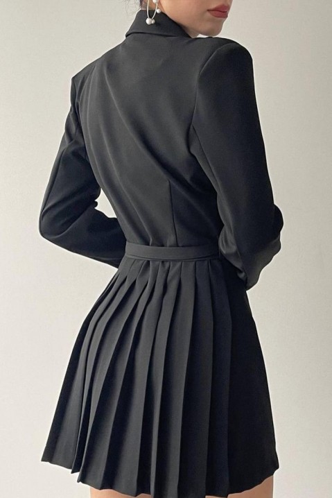 Фустан-блејзер MARIGOLDA, Боја: црна, IVET.MK - Твојата онлајн продавница