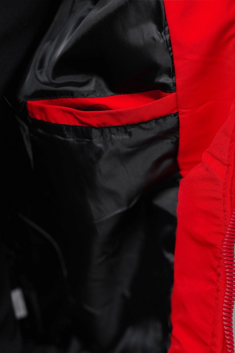 Машка јакна FERUCHIO RED, Боја: црвена, IVET.MK - Твојата онлајн продавница