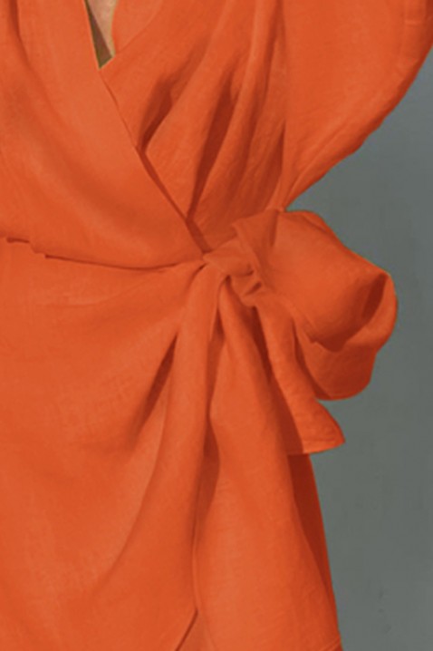 Фустан JULSINDA ORANGE, Боја: портокалова, IVET.MK - Твојата онлајн продавница