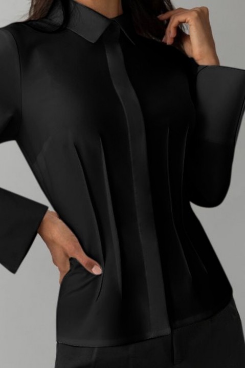 Женска кошула EVARELA BLACK, Боја: црна, IVET.MK - Твојата онлајн продавница