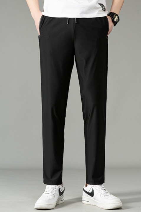 Машки панталони BARFIN BLACK, Боја: црна, IVET.MK - Твојата онлајн продавница