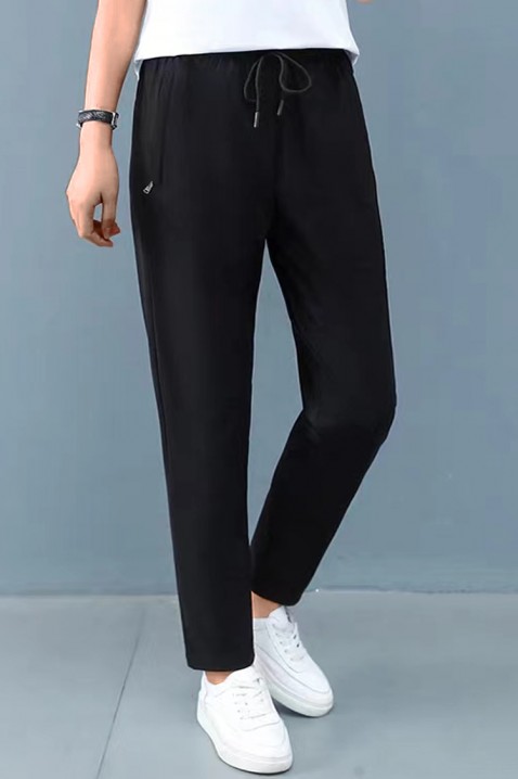 Панталони FINBERA BLACK, Боја: црна, IVET.MK - Твојата онлајн продавница