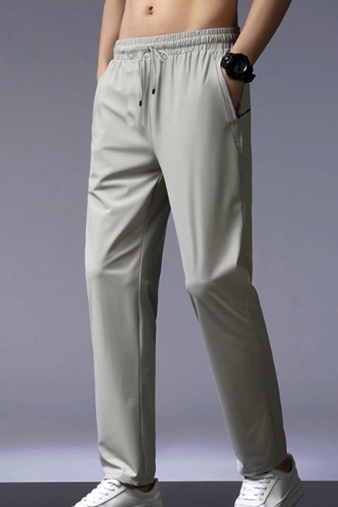 Машки панталони BARFIN GREY, Боја: сива, IVET.MK - Твојата онлајн продавница