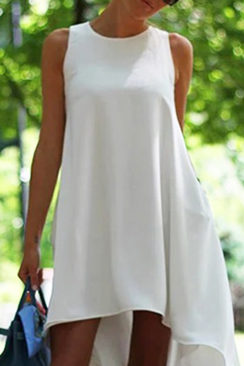 Фустан LINTITA WHITE, Боја: бела, IVET.MK - Твојата онлајн продавница