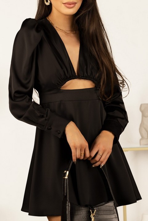 Фустан MEFORGA BLACK, Боја: црна, IVET.MK - Твојата онлајн продавница