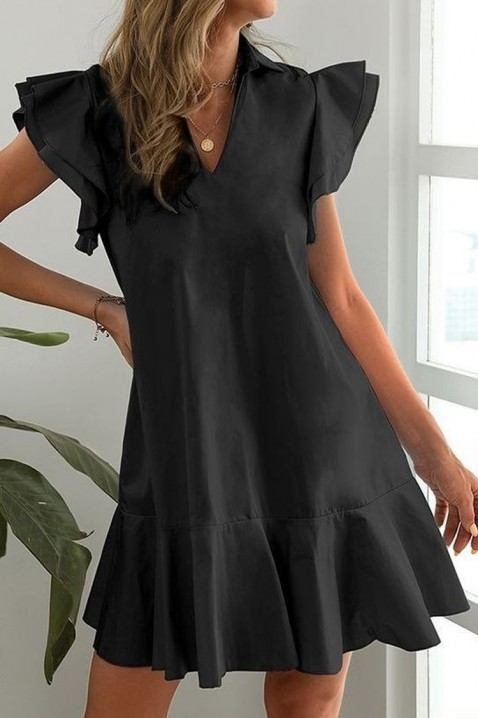 Фустан MIFIRENA BLACK, Боја: црна, IVET.MK - Твојата онлајн продавница