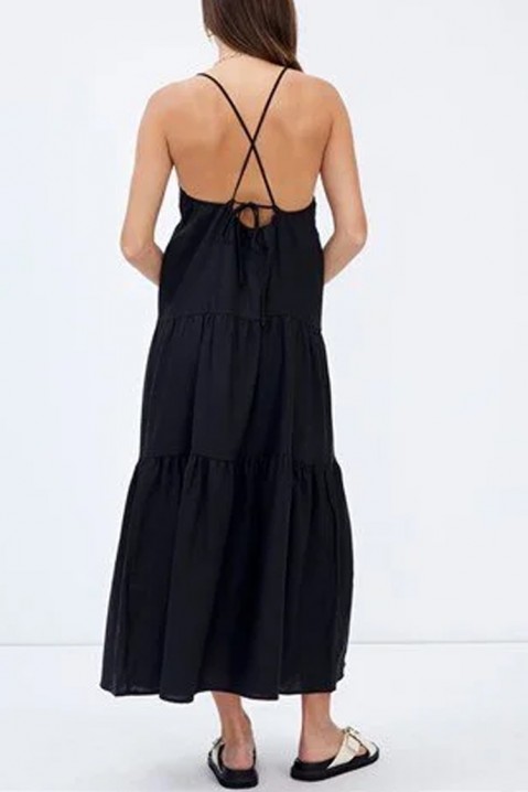 Фустан REJALMA BLACK, Боја: црна, IVET.MK - Твојата онлајн продавница